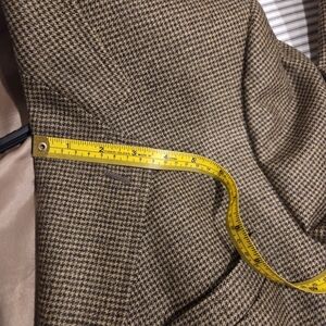 Brooks Brothers sport coat 48L Loro Piana (Italy) 100% wool houndstooth